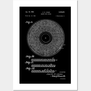 1951 Vinyl Record Patent Print Posters and Art